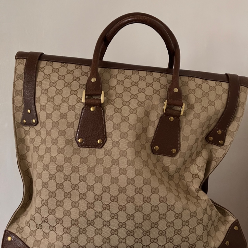 VINTAGE GUCCI WEEKENDER BAG - Picture 3 of 7